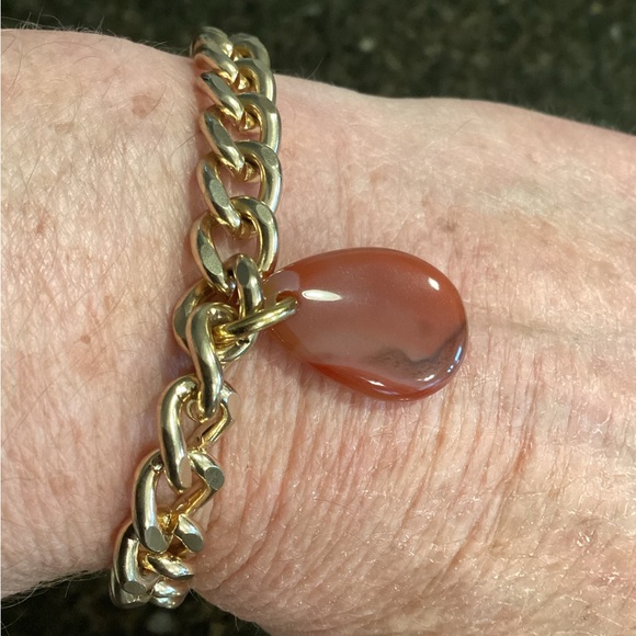 Carnelian Agate Charm Bracelet - Picture 6 of 7